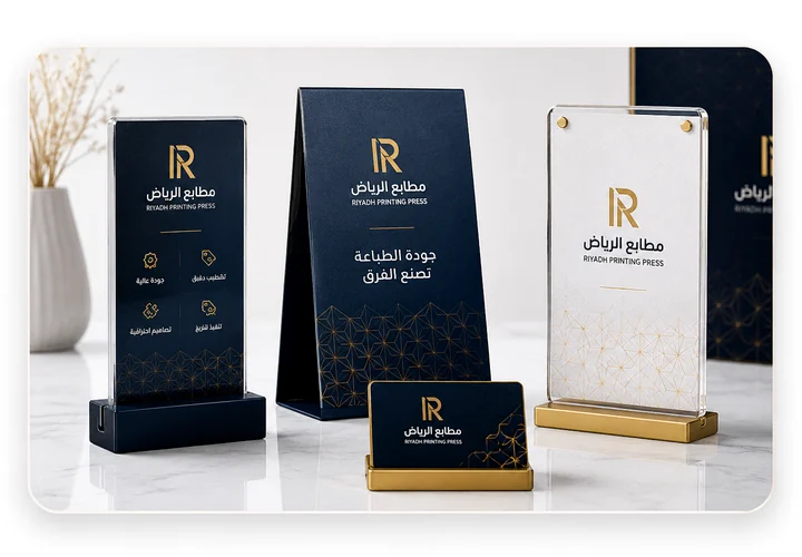 ستاندات مكتبية - مطبعة الرياض